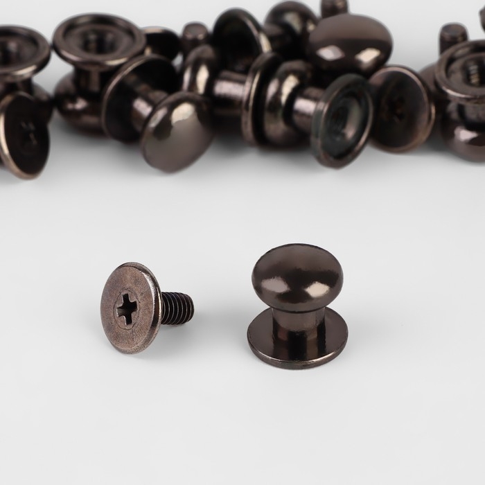 Кобурный винт d = 7,9/8,5 &times; 8,5 мм, 10 шт, цвет никель