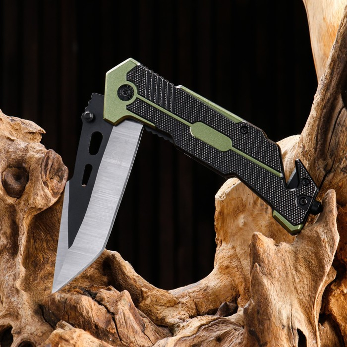 Нож складной Нож складной "Захват" 21см, клинок 90мм/1,6мм, со стропорезом