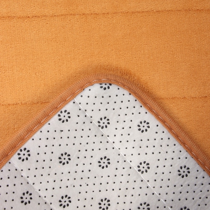 Коврик для ванной Этель Basic, цв. светло-коричневый, 40х60 см Коврик для ванной Этель Basic, цв. светло-коричневый, 40х60 см