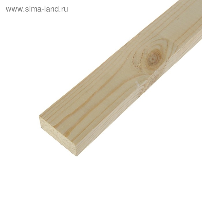 Брусок профилированный СОСНА сухой, строганный, 300х4х2см "Лесопилка 166"