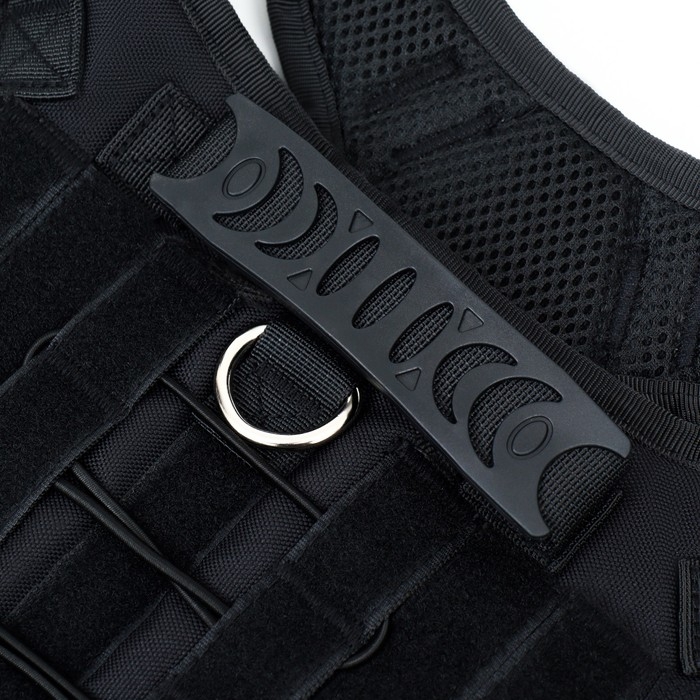 Жилет разгрузочный для собак (вес 20-40 кг), размер S (ДС 27, ОГ 52-70, ОШ 46-56 см), чёрный 99114 Жилет разгрузочный для собак (вес 20-40 кг), размер S (ДС 27, ОГ 52-70, ОШ 46-56 см), чёрный 99114