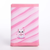 Подарочный набор для девочки &laquo;Котик с сердечком&raquo; кошелёк, блокнот, ручка