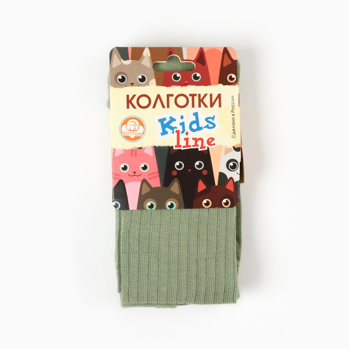 Колготки детские, цвет олива, рост 104-110 см Колготки детские, цвет олива, рост 104-110 см