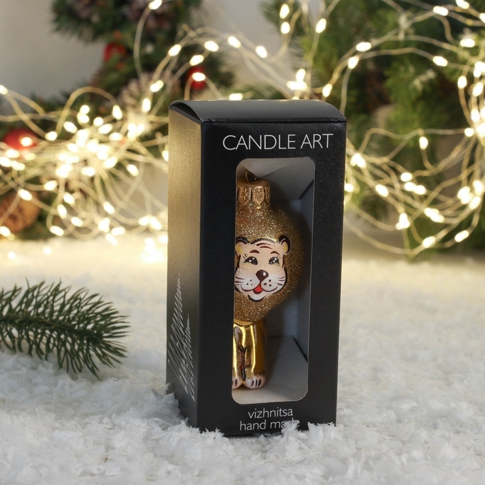 Ёлочная игрушка "Львёнок" 8 см