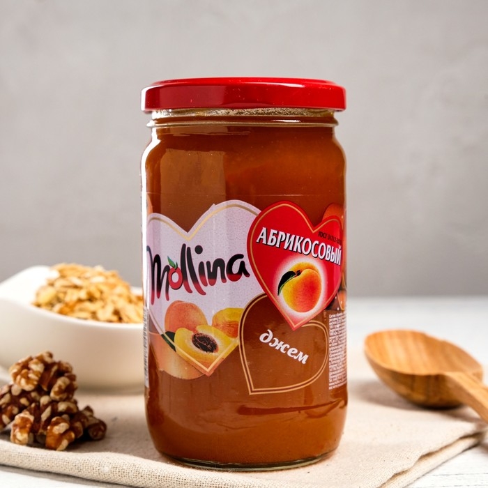 Джем Mollina абрикосовый, 450 г Джем Mollina абрикосовый, 450 г