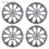 Колпаки колесные R16 "ВОЛТЕК", серебристый, карбон, набор 4 шт Колпаки колесные R16 "ВОЛТЕК", серебристый, карбон, набор 4 шт