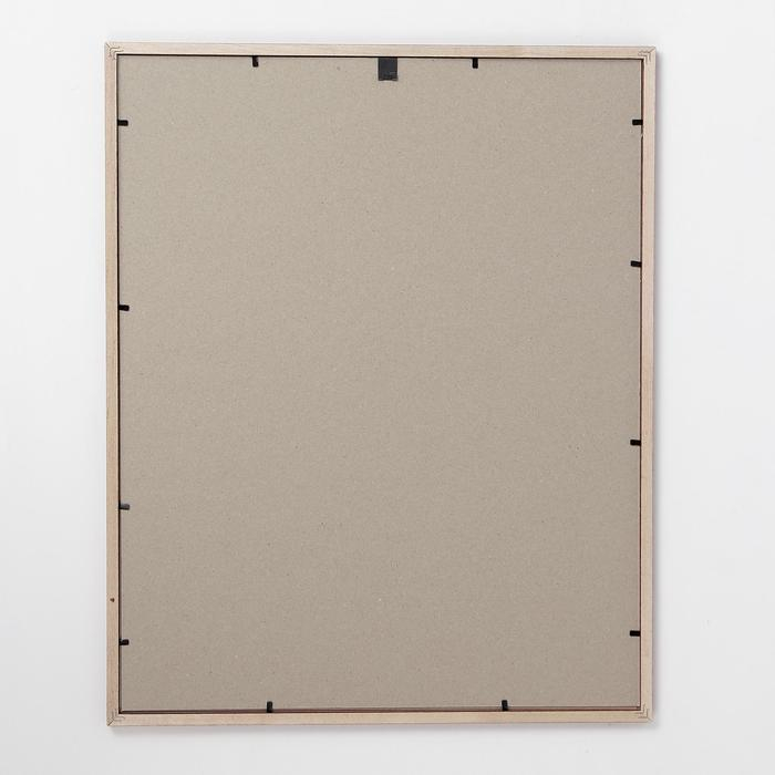 Фоторамка сосна с14 №1 вишня 40х50 см (пластиковый экран)