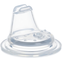 Поильник - непроливайка детский с мягким носиком &laquo;M&B&raquo;, 270 мл., с ручками, цвет серый