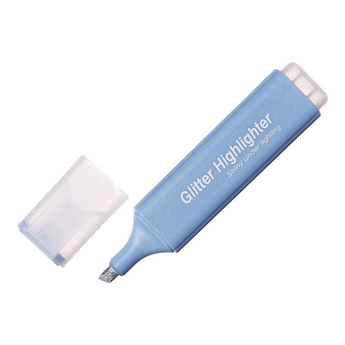 Набор маркеров текстовыделителей 2 штуки 2 цвета, блестки, золотой/серебрянный Набор маркеров текстовыделителей 2 штуки 2 цвета, блестки, золотой/серебрянный