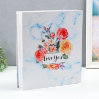 Фотоальбом на 500 фото 10х15 см "Свежий букет" в коробке МИКС 33,5х30,5х5,5 см