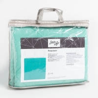 Покрывало LoveLife 2 сп 180х210&plusmn;5 см, цвет мятный, микрофайбер, 100% п/э