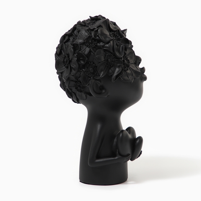 Статуэтка полистоун &laquo;Любовь&raquo; цвет чёрный 12 х 6,5 х 22 см