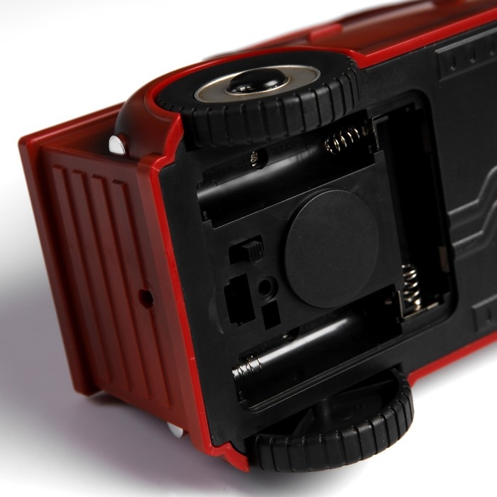 Светодиодная фигура &laquo;Машина снеговика&raquo; 22 &times; 11 &times; 9 см, пластик, батарейки ААх3 (не в комплекте), USB, свечение тёплое белое