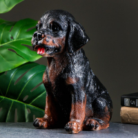 Копилка "Щенок ротвейлера" 28х20см Копилка "Щенок ротвейлера" 28х20см