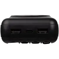 Внешний аккумулятор Omni XL 20000 мАч, черный Внешний аккумулятор Omni XL 20000 мАч, черный