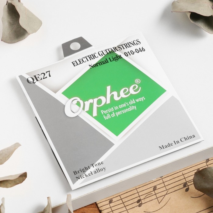 Струны для электрогитары Orphee QE27, 010-046 Струны для электрогитары Orphee QE27, 010-046