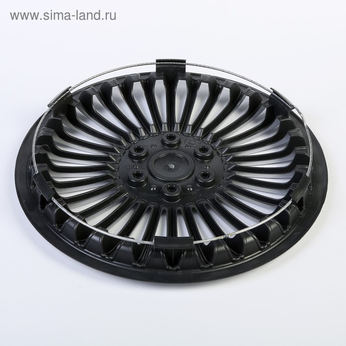 Колпаки колесные R14 Колпаки колесные R14 "МИНИ-КУПЕР", серебристый, набор 4 шт