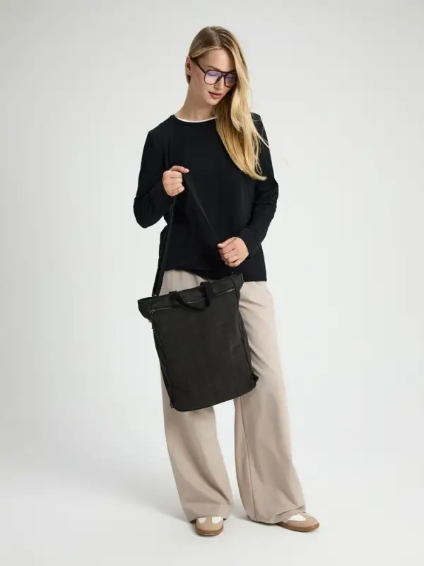 Рюкзак-шопер Casual, черный Рюкзак-шопер Casual, черный