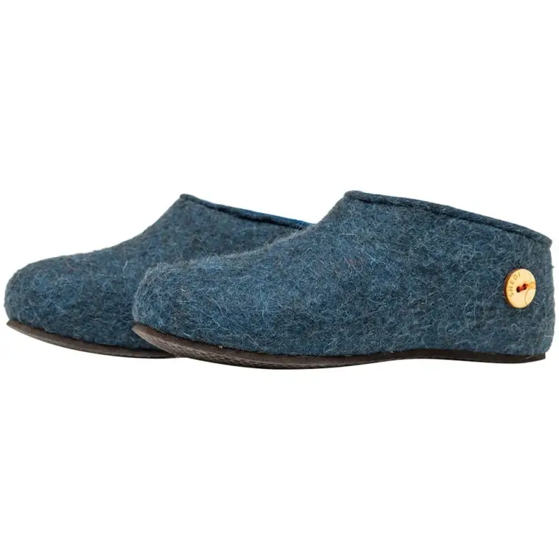 Домашние валенки Cant, темно-синие (индиго), размер 35