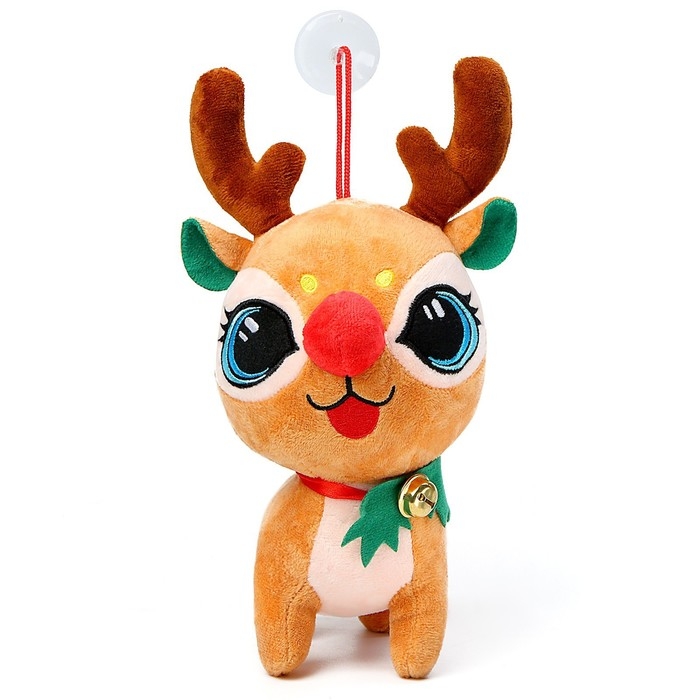 Мягкая игрушка &laquo;Оленёнок&raquo;, 17 см, цвет коричневый