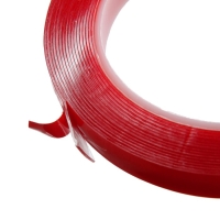 Клейкая лента TORSO, прозрачная, двусторонняя, акриловая, 12 мм х 5 м Клейкая лента TORSO, прозрачная, двусторонняя, акриловая, 12 мм х 5 м