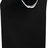 Рубашка поло женская Pasadena Women 200 с контрастной отделкой черная с белым, размер M Рубашка поло женская Pasadena Women 200 с контрастной отделкой черная с белым, размер M