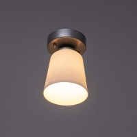 Люстра Алюмис 1хE27 40Вт хром 12х12х17 см