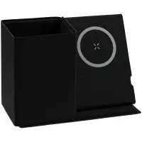 Настольный органайзер Midstream с зарядкой и стаканчиком для ручек Настольный органайзер Midstream с зарядкой и стаканчиком для ручек