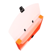 Папка-портфель А4 на замке, Calligrata "Неон", 1 отделение, пластиковая, 700 мкм, оранжевая Папка-портфель А4 на замке, Calligrata "Неон", 1 отделение, пластиковая, 700 мкм, оранжевая