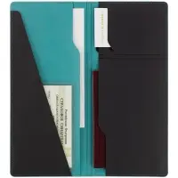 Дорожный органайзер Multimo, черный с бирюзовым Дорожный органайзер Multimo, черный с бирюзовым