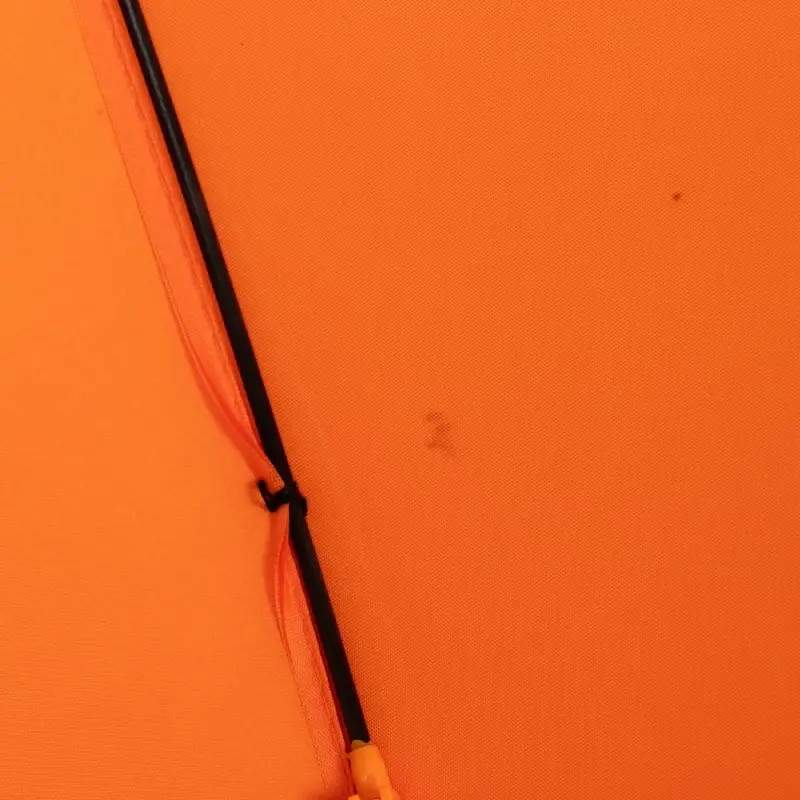 Зонт-трость Undercolor с цветными спицами, оранжевый