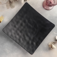 Блюдо &laquo;Чёрный Восток&raquo;, 25&times;25&times;5 см, цвет чёрный