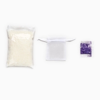 Аромасаше своими руками. Набор для создания ароматической фигурки из соевого воска «Цветы с блестками» Аромасаше своими руками. Набор для создания ароматической фигурки из соевого воска «Цветы с блестками»