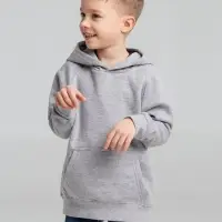 Толстовка детская Stellar Kids, серый меланж, на рост 118-128 см (8 лет)