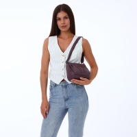 Сумка женская на молнии, цвет сиреневый Сумка женская на молнии, цвет сиреневый