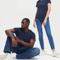 Футболка Regent 150 синяя (джинс), размер 3XL