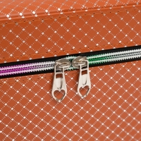 Шкатулка кожзам с зеркалом "Ромбы" охра набор 3 шт 19х10,5х10,5 21х13х14 15х23х17 см Шкатулка кожзам с зеркалом "Ромбы" охра набор 3 шт 19х10,5х10,5 21х13х14 15х23х17 см