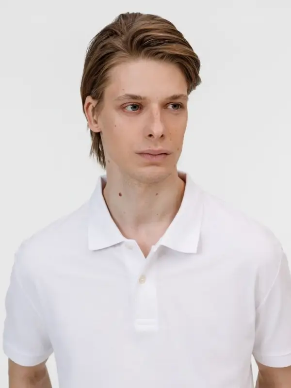 Рубашка поло унисекс Pacific, белая, размер XL