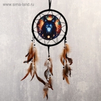 Ловец снов "Волк. Защитите свои мечты" d=20 см Ловец снов "Волк. Защитите свои мечты" d=20 см