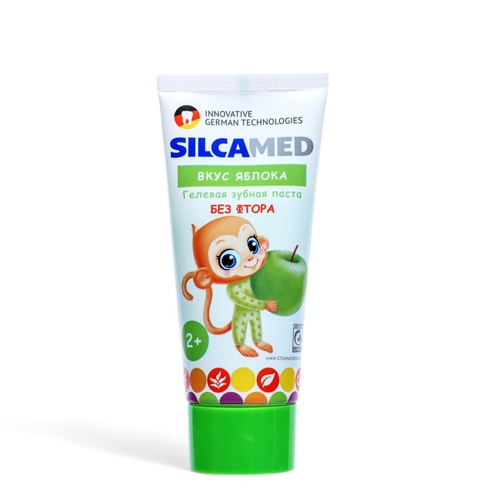 Зубная паста Silcamed детская, яблоко, 65 г Зубная паста Silcamed детская, яблоко, 65 г