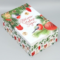 Набор коробок подарочных 15 в 1 &laquo;С Новым годом!&raquo;, 12 х 6.5 х 4 см - 46.5 х 30 х 17.5 см, Новый год