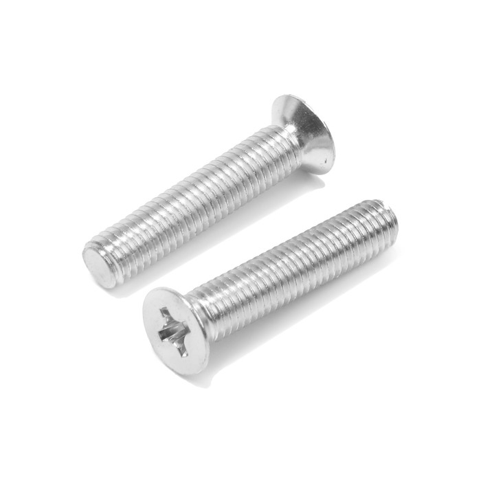 Винт ЛОМ, оцинкованный, DIN 965, класс прочности 4.8, М10х50 мм, 80 шт Винт ЛОМ, оцинкованный, DIN 965, класс прочности 4.8, М10х50 мм, 80 шт