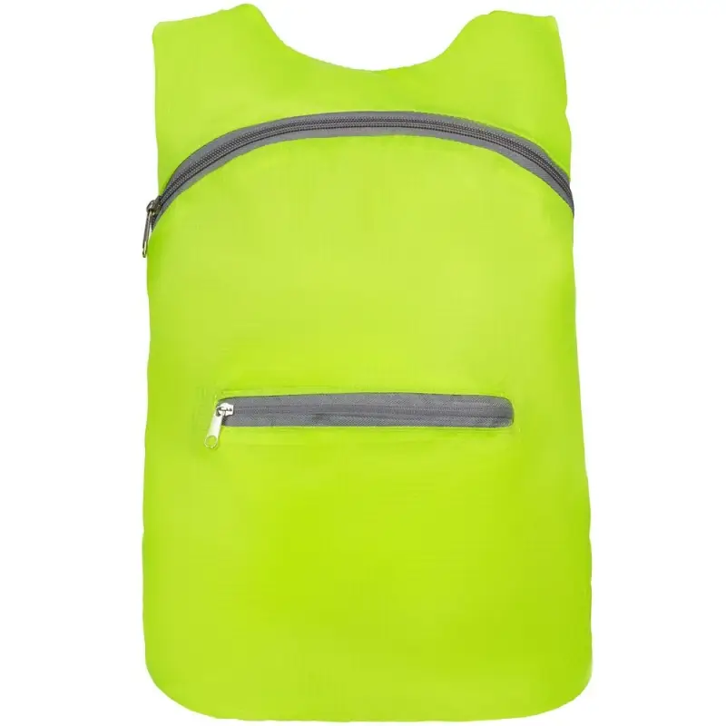 Складной рюкзак Barcelona, салатовый Складной рюкзак Barcelona, салатовый