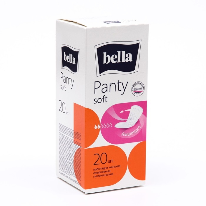 Ежедневные прокладки Bella Panty Soft, 20 шт Ежедневные прокладки Bella Panty Soft, 20 шт