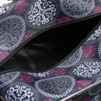 Сумка дорожная на молнии, 2 наружных кармана, длинный ремень, цвет серый Сумка дорожная на молнии, 2 наружных кармана, длинный ремень, цвет серый