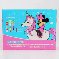 Гуашь, 12 цветов х 20 мл, "Единорог", Минни Маус Гуашь, 12 цветов х 20 мл, "Единорог", Минни Маус