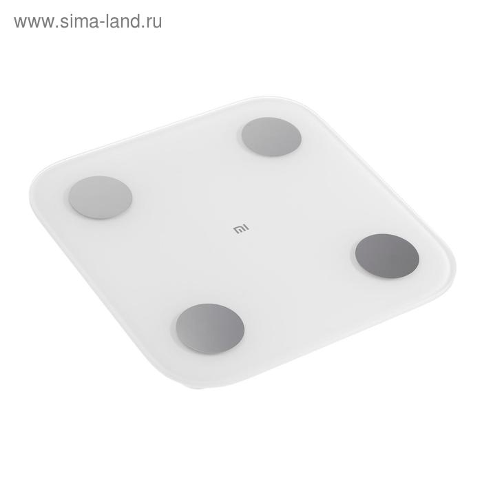Весы Xiaomi Mi Body Composition Scale 2, электронные, диагностические, до 150 кг, белые Весы Xiaomi Mi Body Composition Scale 2, электронные, диагностические, до 150 кг, белые