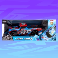 Машина &laquo;Дрифт&raquo;, радиоуправляемая, сменные колёса, световые эффекты, работает от аккумулятора