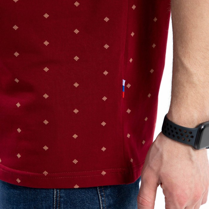 Футболка SL LOGO, 50, бордовый Футболка SL LOGO, 50, бордовый