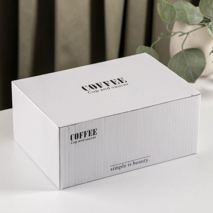 Чайная пара керамическая «Котик», 3 предмета: чашка 200 мл, блюдце 18,5×13,5 см, ложка Чайная пара керамическая «Котик», 3 предмета: чашка 200 мл, блюдце 18,5×13,5 см, ложка